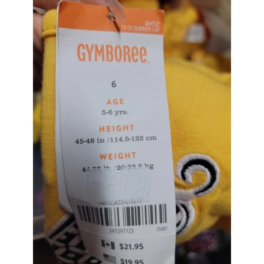 Gymboree yellow black